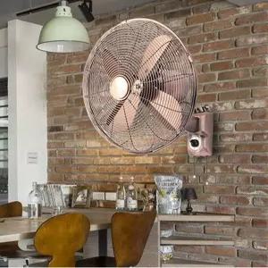 복고풍 선풍기 레트로 벽걸이형 엔틱 스테인레스 각도조절 업소용 주방 클래식