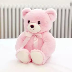 뉴 땡큐베어 곰인형 MD 30cm 핑크 봉제 디자인 캐릭터 놀이 장난감 애착