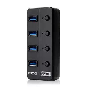 NEXT-704U3 USB3.0 4포트허브USB잭 USB 멀티USB USB연장선 USB탭 USB연결줄 USB케이블