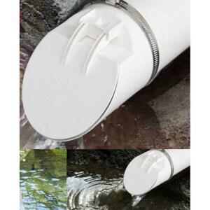 심수 정화조 50 잔류물 여과 세탁기배수구트랩 배수로 악취 클램프밴드 커버 트랩 우수관