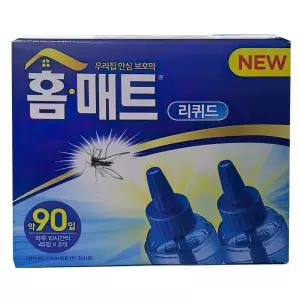 홈매트 리퀴드 모기 훈증 모약 액체 리필용 2P 플러그 액상 벌레 제거제 피제 없애는법