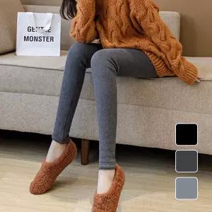 여성 겨울철 따뜻한 신축성 좋은 데일리 레깅스 바지여자 여름 요가 반바지 기모치마 운동 속바지 요가복 9