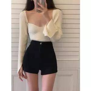 회색 빈티지 데님팬츠 부츠컷 플레어 봄가을 트임 슬림 시멘트 와이드 여자청바지 하이웨스트 빅사이즈 원