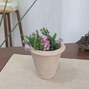 테라원 빈티지 아쿠아 토분 HN30415 13x15cm 콘화분 가벼운 용기 예용품 정용품 분갈이 홈가드닝 식물키우