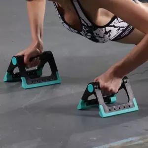 휴대용 홈피트니-스 접이식 폴딩 프리미엄 푸쉬업바팔굽혀펴기 샵바 미끄럼방지 어깨넓어지기 넒은만들기