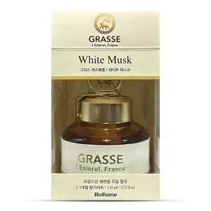 불스원 그라스 레스떼렐 차량용 방향제 디퓨저 화이트 머스크 110ml 용방향제 화장실 자동차 용퓨저 실내