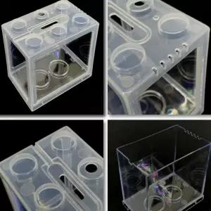 미니어항 책상어항 투명저금통 플라스틱저금통 플라스틱케이스