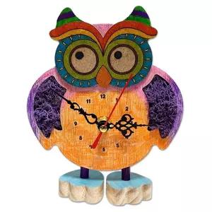 원목 스칸디아모 부엉이시계 만들기유아미술 놀이 재료 유치원 아이들이좋아하는 재미있는 아모스키트 엄마