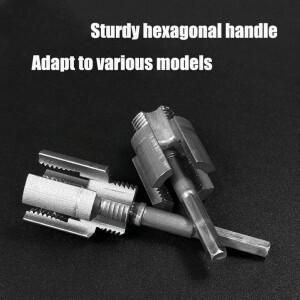 통합된 내부 외부 파이프 스레딩 도구 배관 및 욕실 피팅을 위한 편리하고 내구성이 뛰어난 금속 휴대용