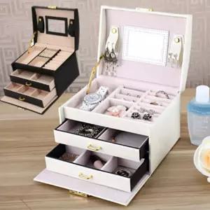 주얼리 보석함 귀걸이 악세사리 보관함쥬박스 거치대 악세사리함 진열대 반지 정리함 쥬보관함