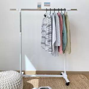조립식행거 긴옷 대형미니행거 행거 원목 튼튼한헹거 철제 튼튼한 선반 걸이거치대 가게 스텐드걸이 수납