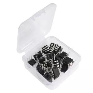 NE555 타이머 IC NE555P 펄스 발생기 DIP-8 - 단일 정밀도 박스 포함 25PCS