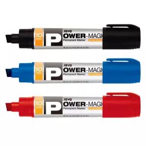 자바 파워 매직 10mm 12개 1세트유성펜 박스필기구 매직펜 사무용 문구용