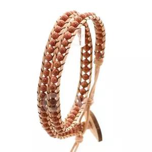 불교 기원 팔찌 옥매듭 부귀재복 안전 염주 (사금석) 우드 나무 선물 종교 재물운 행운 패션 목걸이