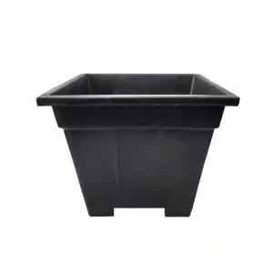 정사각 블루베리화분 600 고무 텃밭 꽃화분 식물 미니 블랙 검화분 심플