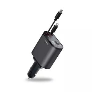 rozet 4in1 차량용 시거잭 고속 릴타입충전기 RX-6420 용충전기 시가 용C 시거