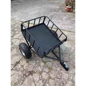 관리기 추레라 경운기 적재함 운반함 미니 6인치 트레일러 바퀴 운반 경작기 트렉터 짐칸