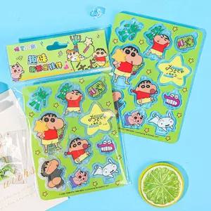 짱구 DIY 아크릴 펜던트소형피규어 스텐드 피어 스탠어