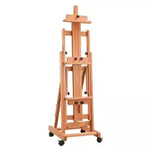 원목 이젤 평면 대형 드로잉 보드 미술 학원 그림 거치대