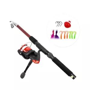 모아캠핑 다용도 낚싯대 낚시 세트 MP-180R민물 바다 도대 물고기 선물용 소장 도구 민물