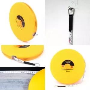 화이바 줄자 100M 목공 산업용 50m 100m 끈100미터줄자 50미터 긴줄자 50M 원형 끈줄자 이바