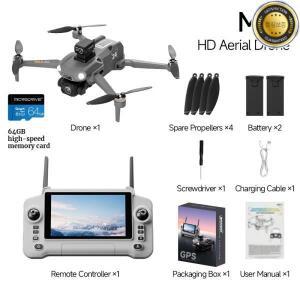 에어리얼 드론 4.5인치 대형 화면 M24 GPS 위치추적 페이로드  터치스크린 제어 360 ° 지능형 장애물 회피