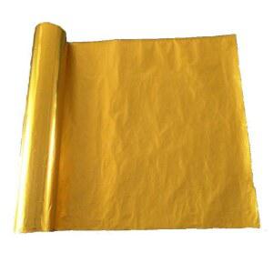 대형 포장지 금박지 알루미늄 종이 양면 선물 황금 호일 초콜렛