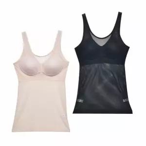메쉬 망사 몰드 브라 런닝 나시탑 브라탑 캡나 나시 노와이어 내장 편한 노나 러닝 패드 여성