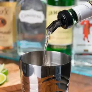 와인앤쿡 칵테일 바 스퀘어 푸어러1개마개형푸어러 뚜껑 덮개 병뚜껑 푸어러 음료푸어러