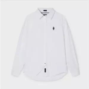 후아유 여성 스티브 루즈핏 셔츠 WHYAG2311F 273158