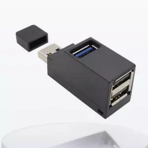 노트북 멀티 만능 고속 USB 3.0 허브 3포트스프링케이블 로프 충전 데이터 핸드폰 충전기 전원 전선풀링기