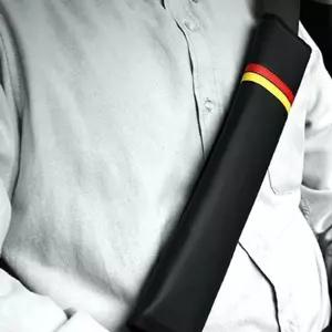 자동차 안전 벨트 커버 가드 쿠션 덮개 2P 공용 찍찍이 용품 인테리어 차량