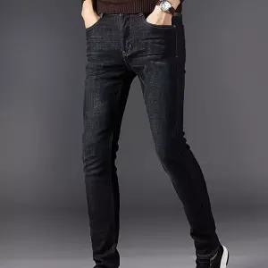 일반 기본 남성 융텅 기모 안감 신축성 데님 청바지겨울 트레이닝 수면 체육복 하의 팬츠 조거 레깅스 츄리
