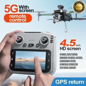 2025 K19 MAX GPS 드론 낚시 에어 드롭 자동 회전 5G 스크린 장애물 회피 전문가용 카메라 FPV