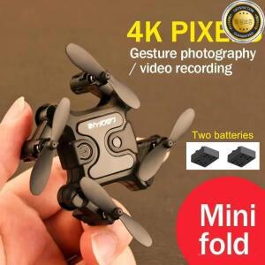 4DRC V2 미니 드론 카메라 WIFI 저장 가능한 원격 Quadcopter 초보자를위한 소형 헬리콥터 어린이 장난감