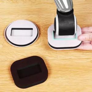 의자 바퀴 고정 발받침 캡 커버 패드 발캡 바닥보호의자