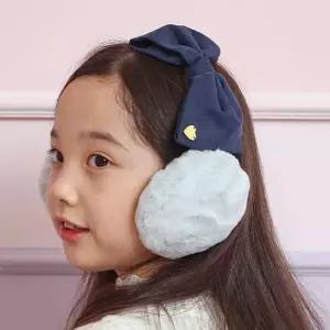 리본포인트 아동 귀마개 여아 도리 방한 마개 유아 어린이 겨울용품 캐릭터 패션