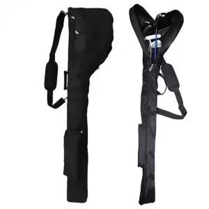 [셀러에이드]골프 휴대용 접이식 클럽 케이스 연습용 하프백 남녀공용 골프채