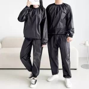 남녀공용 스웨드 땀복 운동 세트 SD-250907 레이닝 셋트