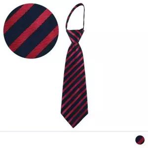 [셀러에이드]MTIEF23016 레드 줄무늬 어린이 주니어 넥타이