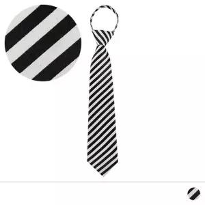 [셀러에이드]MTIEF23017 심플 줄무늬 어린이 주니어 넥타이
