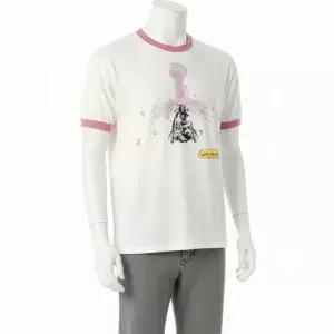 캐피탈 KAPITAL 25FW 저지 링거 티셔츠 화이트 K2504SC188