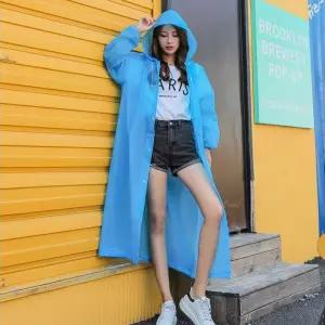 우의 레인코트 우비 비옷 판초빅사이즈우의 판초 여성 남성 바람막이 작업용