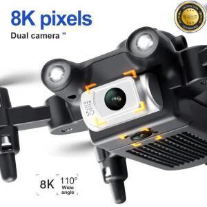 V30 미니 드론 4DRC 4K HD 카메라 WiFi FPV 장애물 회피 접이식 쿼드콥터 소형 헬리콥터 어린이 장난감