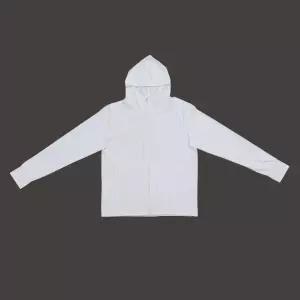 자외선차단 후드집업 (여성 XL 화이트) DK42여름 조깅복 트레이닝자켓 바람막이 쿨링점퍼 비치웨어 운동 캐