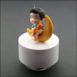 향앤미과학 고급 원형 회전 오르골 달빛 소년예쁜 예쁜뮤직박스 장식품 소품 인테리어