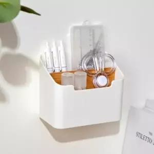 ( )벽걸이 리모컨 수납함 다용도 멀티 수납함 무타공 정리함 소품