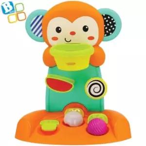 비키즈 액티비티 몽키농구대 315213아기 아이 원숭이 미니 귀여운 대근육 농구놀이 장난감 애기