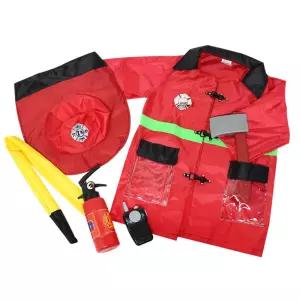 유치원 직업체험 역할 불끄기 소화기 소방관옷 의상 직업알기 역할극