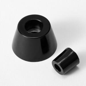 10pc 실리콘 테이블 의자 다리 매트 미끄럼 방지 환경 친화적 인 충격 흡수 검은 고무 가구 피트 패드